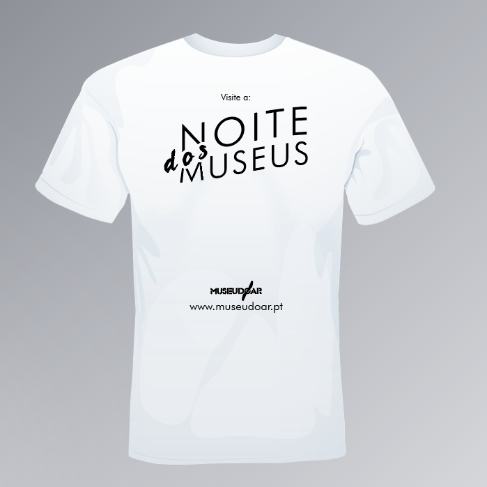 White T-shirt — campaign identity