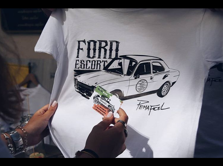 Ford Escort print detail — reference photography