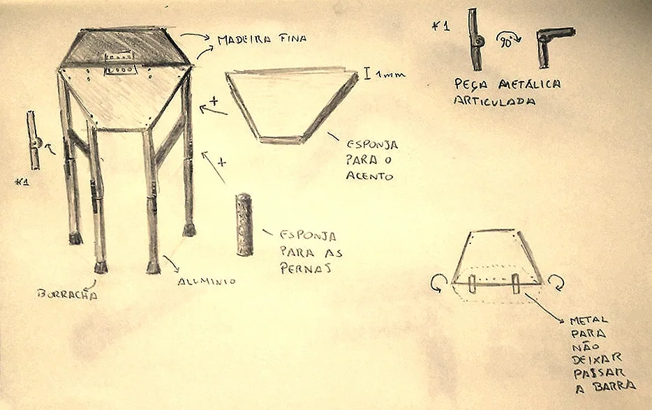 Product sketch — assembly