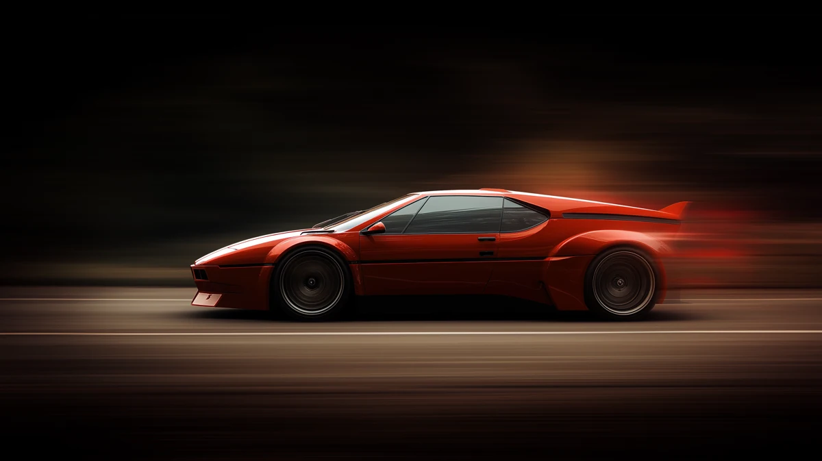 Automotive motion study — AI visual study