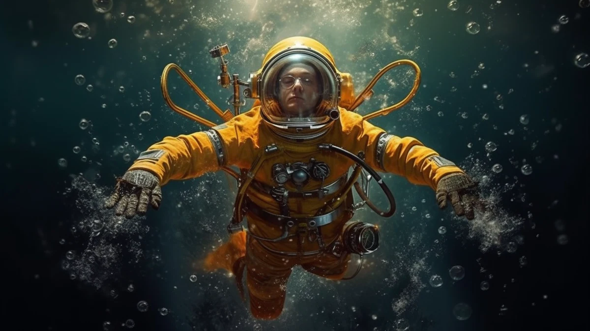Deep sea explorer — AI visual study