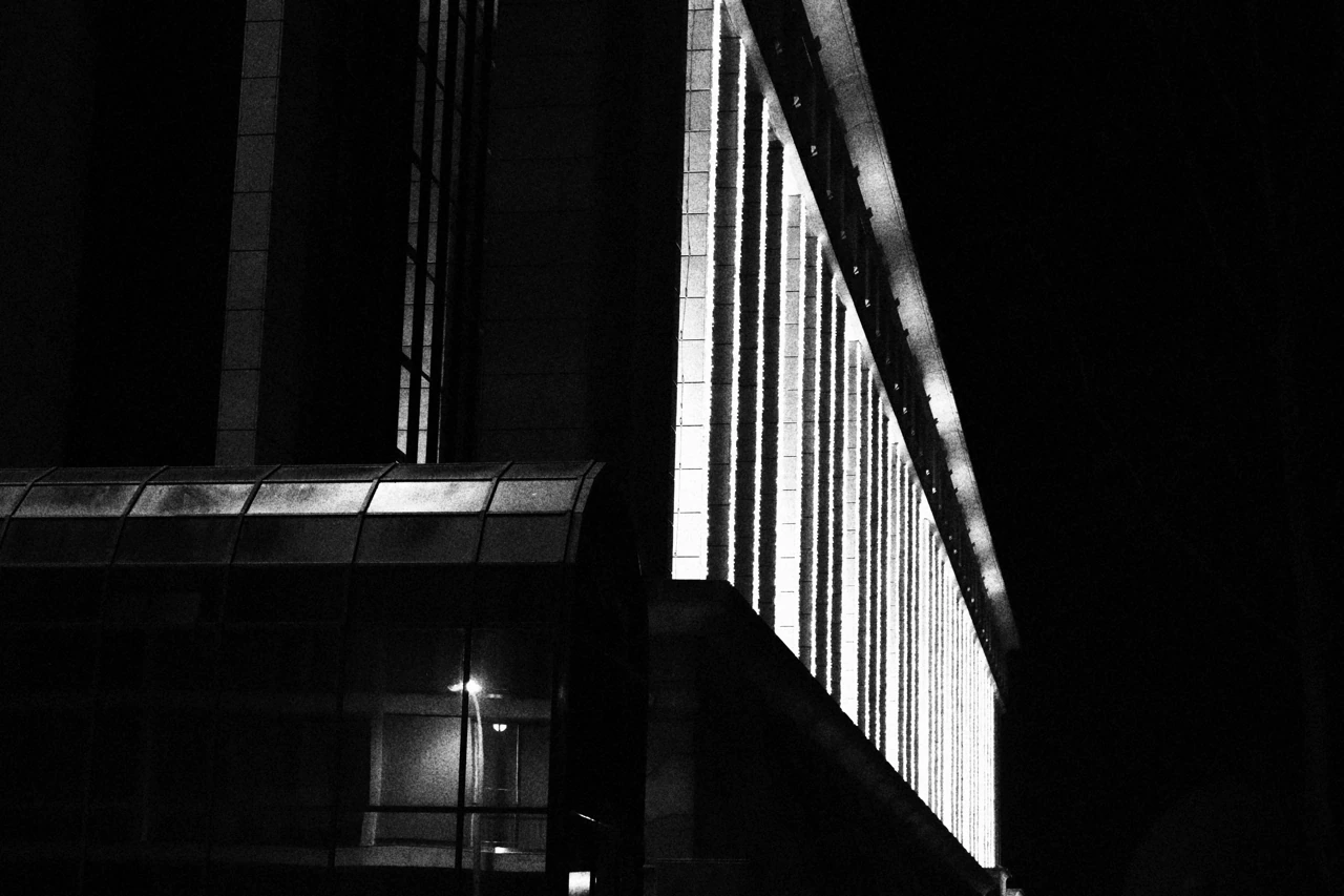 Fine art / glass and shadow