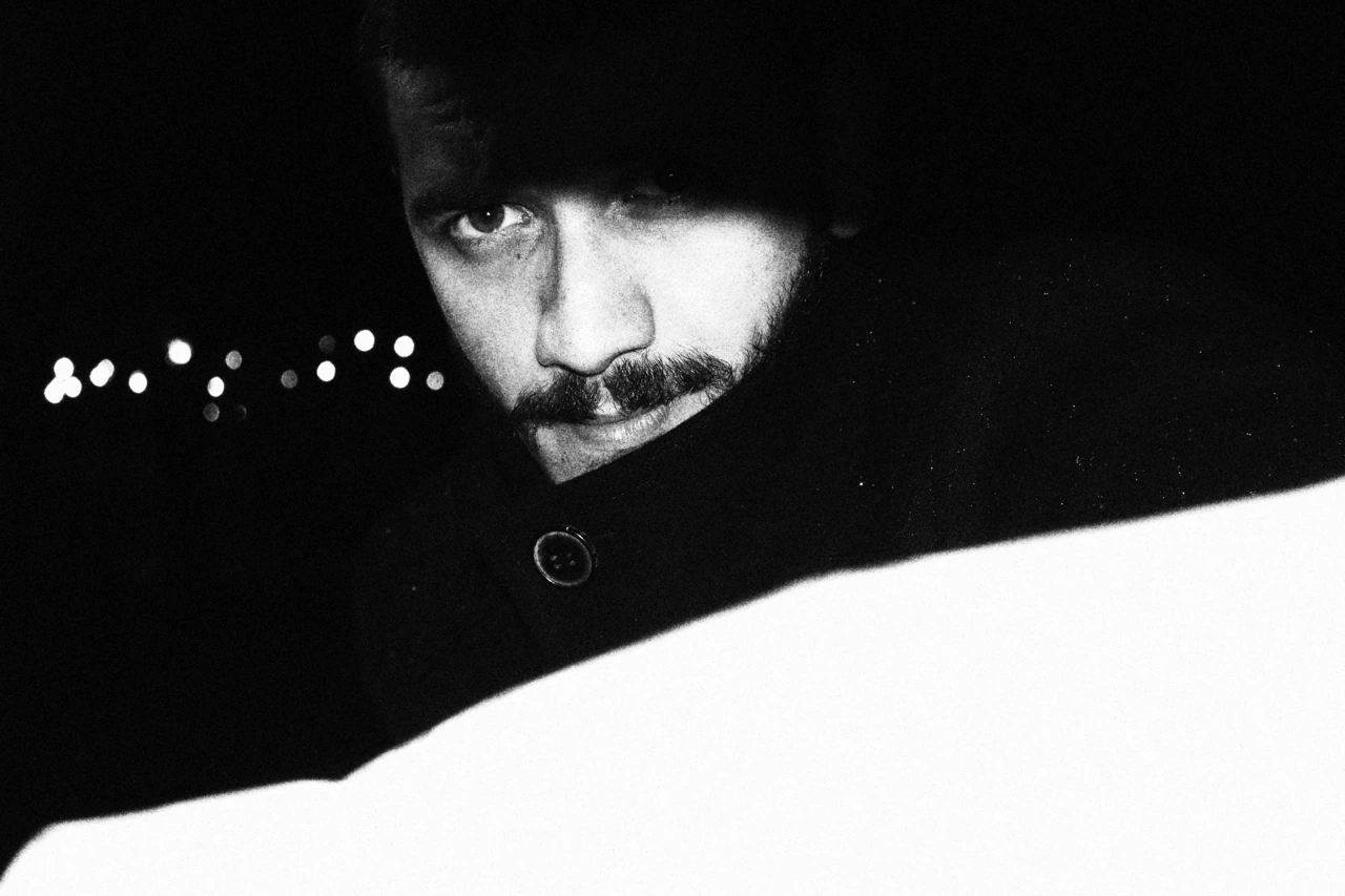 Self-portrait / black and white