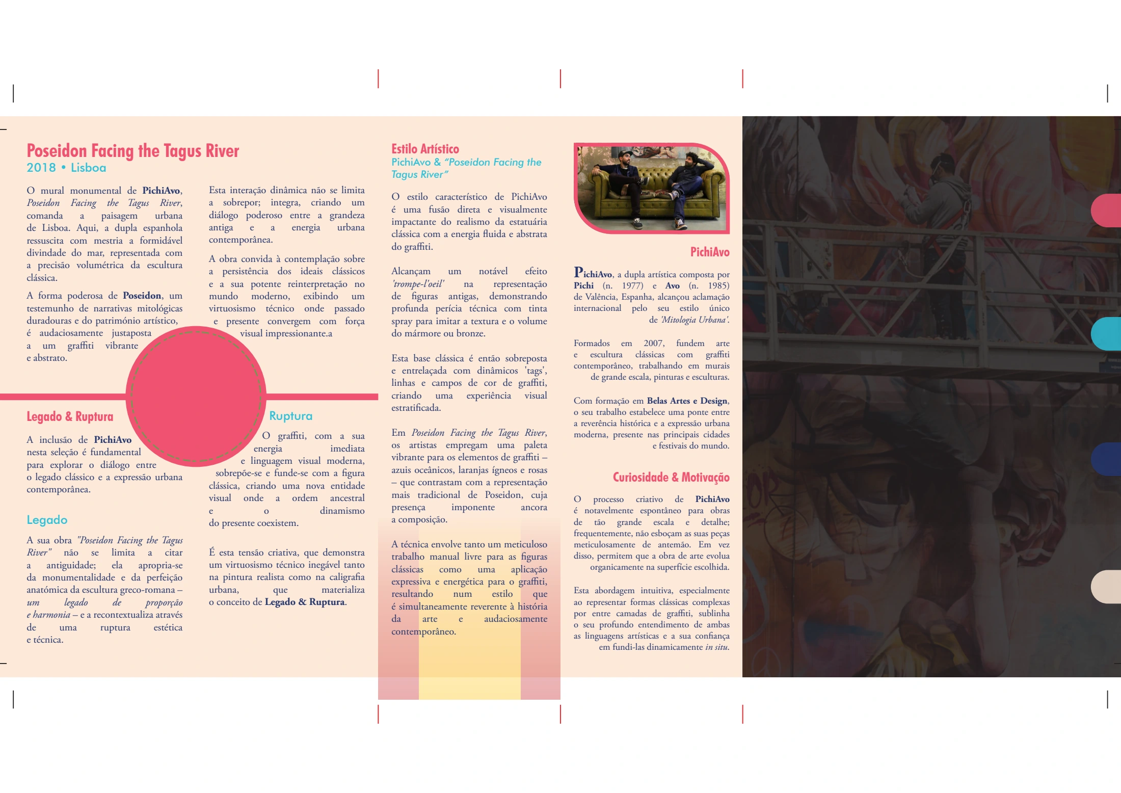 Legado and Ruptura — original printed artwork