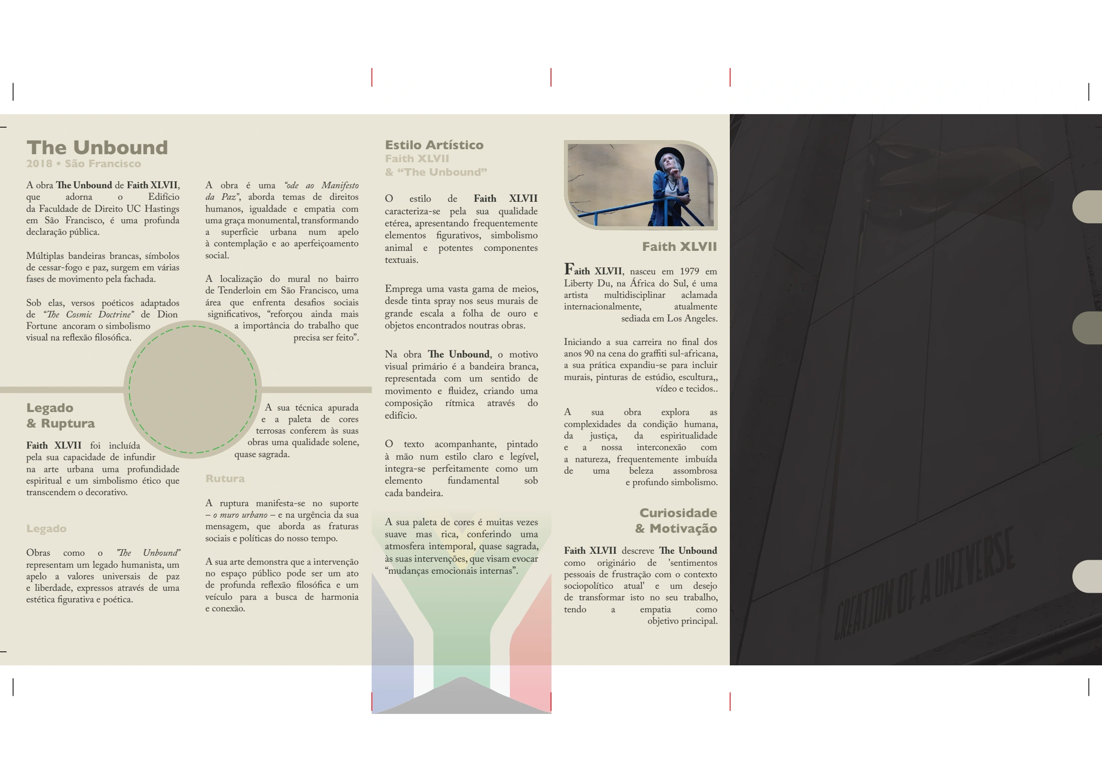 Faith XLVII — editorial layout