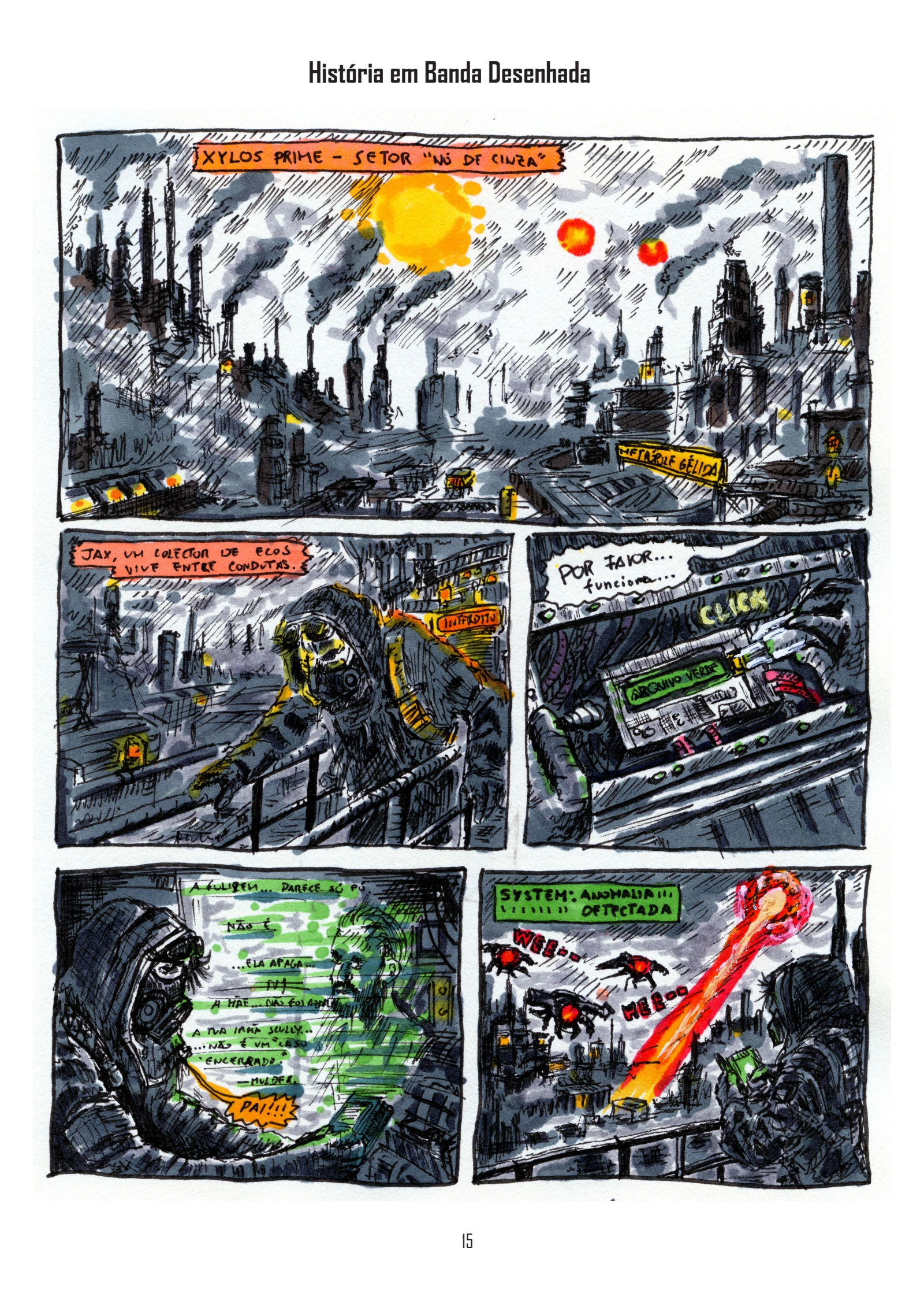 Xylos Prime — comic plate 1