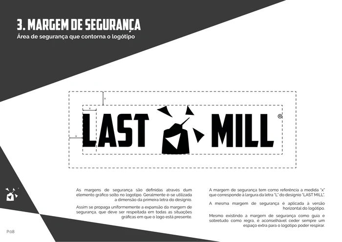 Graphic standards manual — Clear space & minimum size