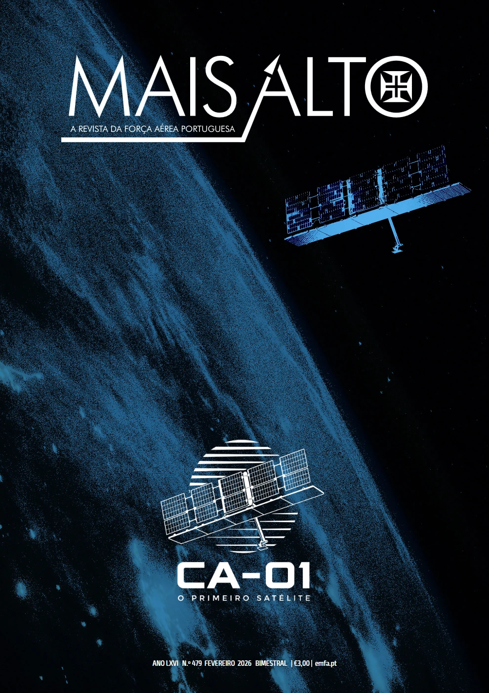 Mais Alto 479 — CA-01 · O primeiro satélite