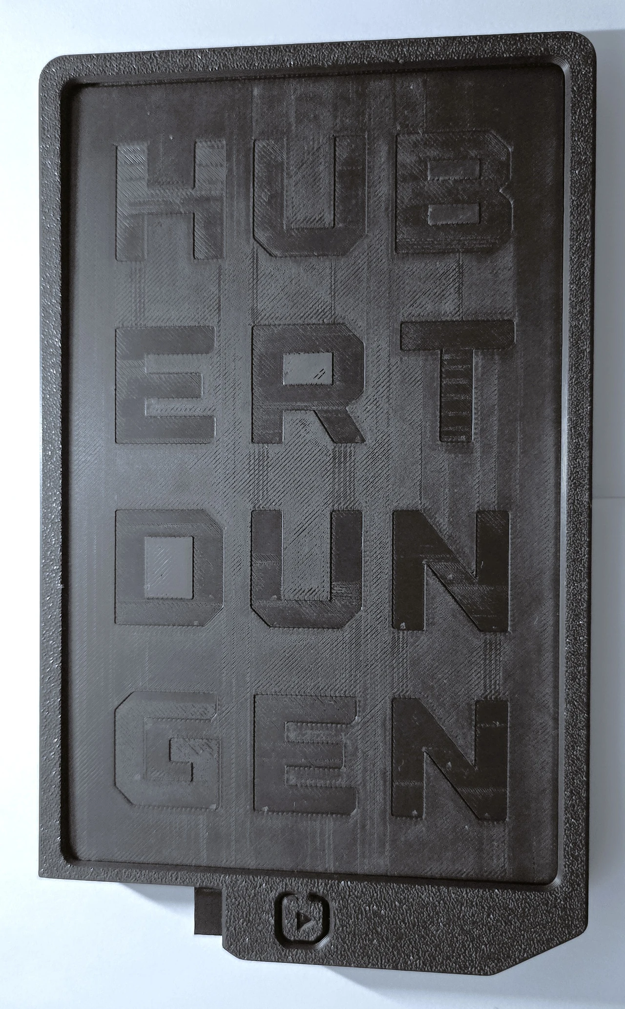 Original photograph of printed enclosure prototype
